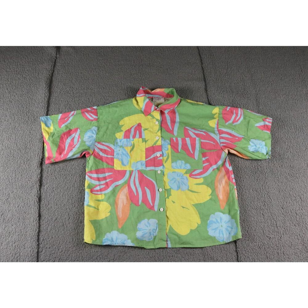 Sabo Skirt Shirt Womens 4 Floral Amira Calypso Scarf Short Sleeve
